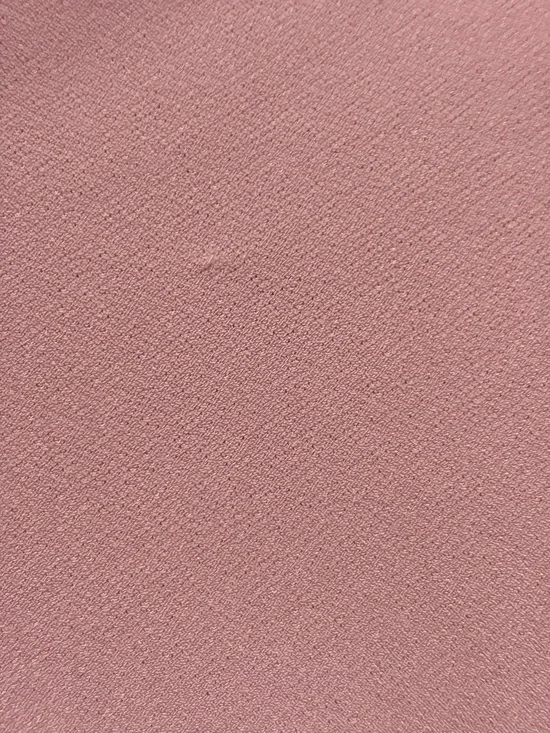 89th & Madison Pink Short Sleeve Top with Crisscross Embellished V-Neck - Picture 5 of 6